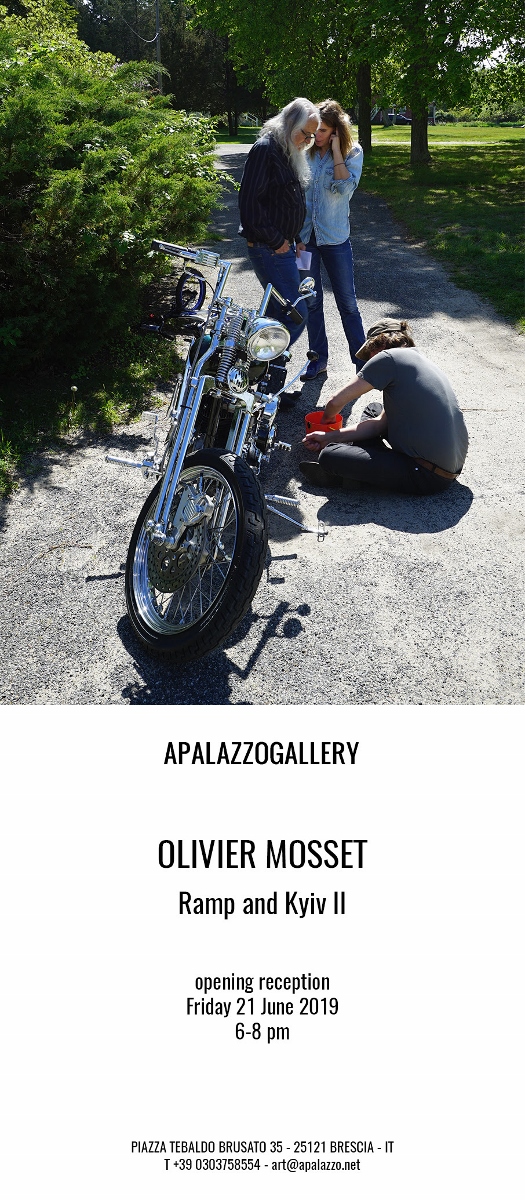 Olivier Mosset – Ramp and Kyiv II